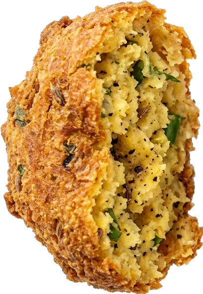Crispy Dalvada Left Half