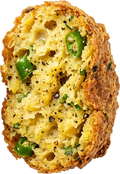 Crispy Dalvada Right Half
