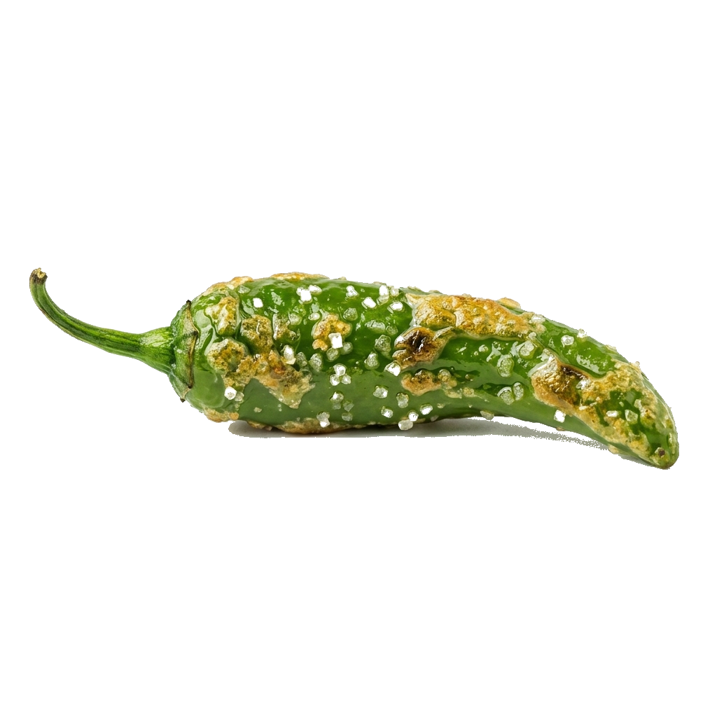 Floating Salted Green Chilli